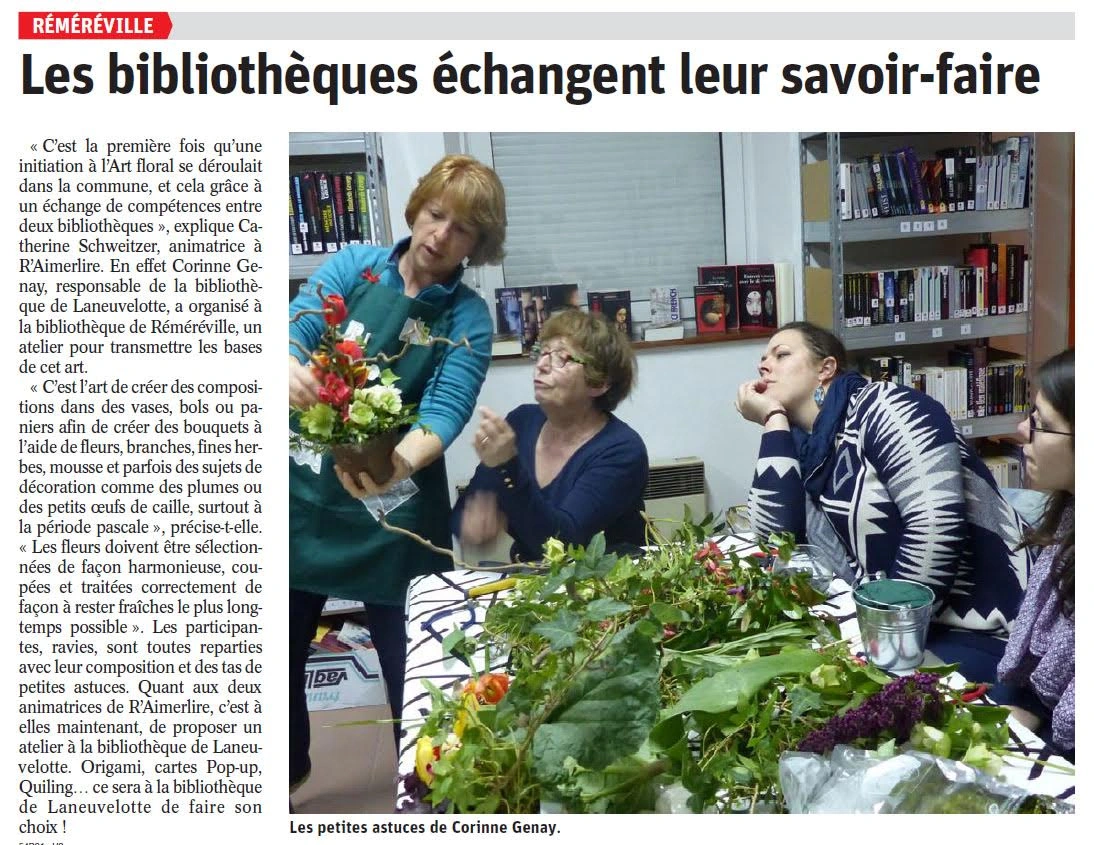 Atelier d'art floral