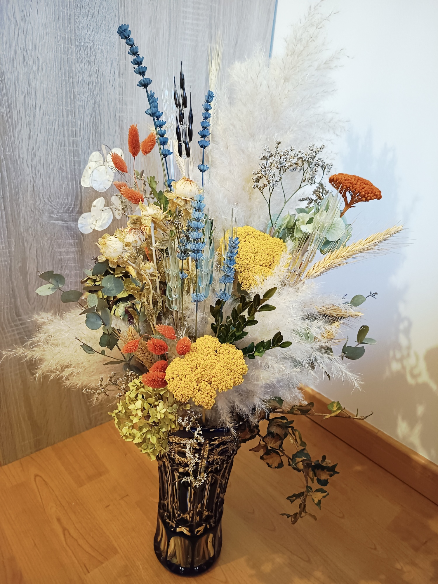 5-bouquet vase christal baccarat