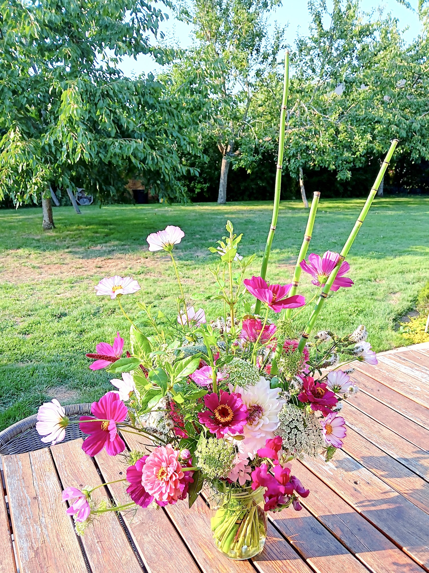8-bouquet rose et blanc