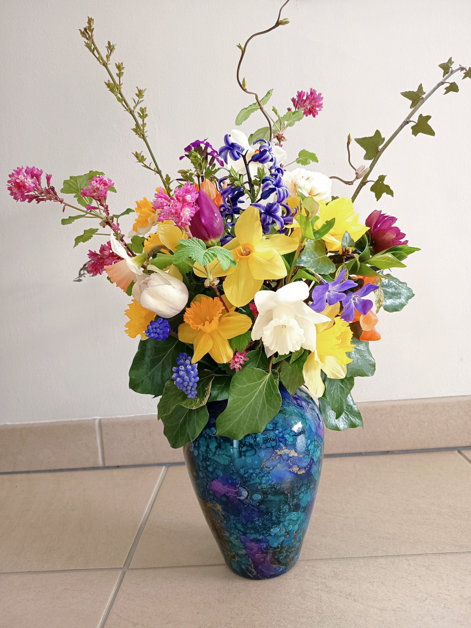 bouquet - fleurs de début avril